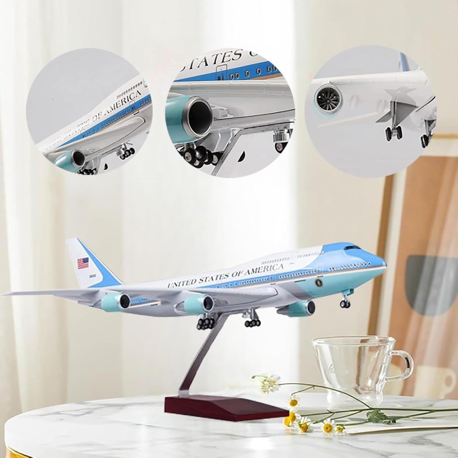 hogan ホーガン エアフォースワン　1/200 模型飛行機 ホーガン エアフォースワン 1/200 飛行機模型 - メルカリ